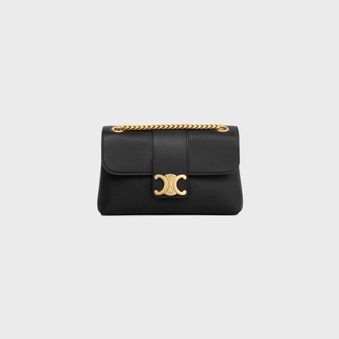 TEEN CELINE VICTOIRE BAG IN SUPPLE CALFSKIN BLACK - Image 1